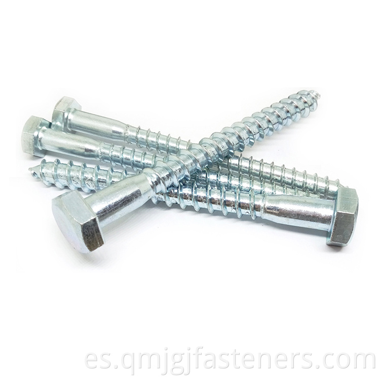 Made In China Galvanized Hexagonal Head Wood Screws 